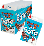 Шоколад «БОТА» Milk 4 шт.х23 г х15 шт.